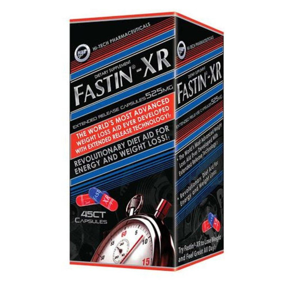  Hi-Tech Pharmaceuticals Fastin-XR New 45 Capsules 