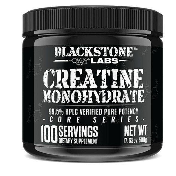  Blackstone Labs Creatine Monohydrate 100 Servings 500 Grams 