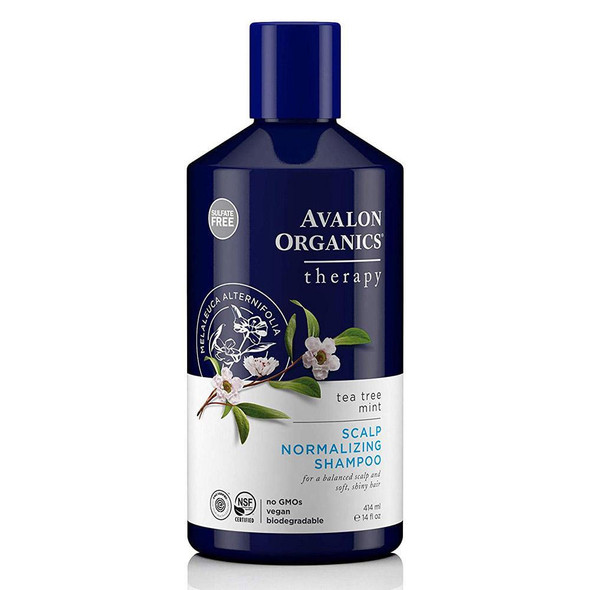  Avalon Organics Tea Tree Shampoo 14 Ounces 