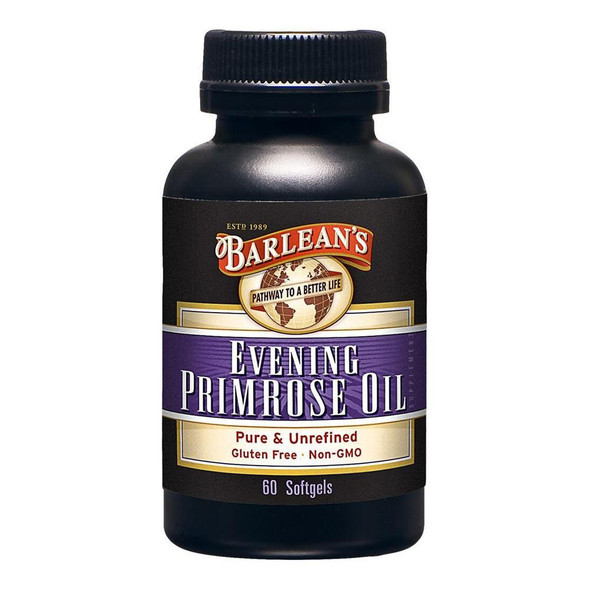  Barlean's Evening Primrose Oil 60 Capsules 