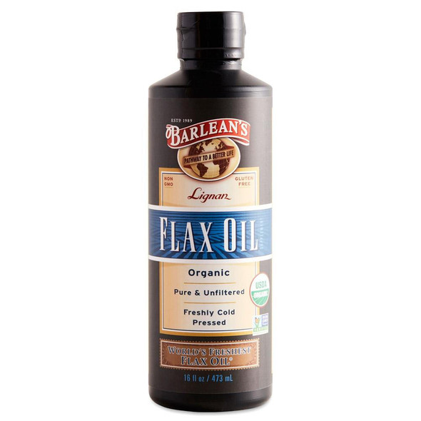  Barlean's Lignan Flax Oil 16 Ounces 