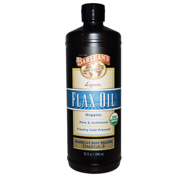  Barlean's Fresh Flax Organic Oil 32 oz. 