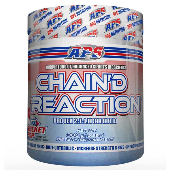 APS Nutrition Chain'd Reaction™ BCAAs APS Nutrition Rocket Pop 300g  (9797595075)