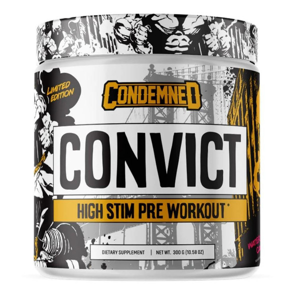 Condemned Labratoriez Condemned Labz Convict Pre-Workout 50 Servings 