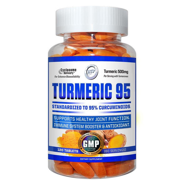  Hi-Tech Pharmaceuticals Turmeric 95 120 Tablets 
