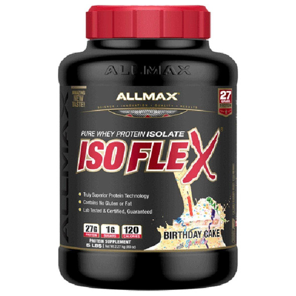  Allmax Nutrition IsoFlex Protein Isolate 5 Lbs 
