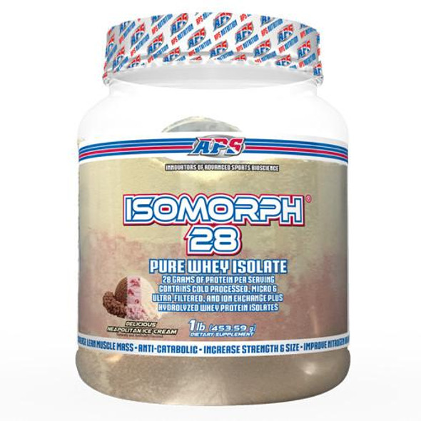 APS Nutrition Isomorph™ 28 - 1 lb. Protein APS Nutrition Neapolitan Ice Cream 1lb  (10731595843)