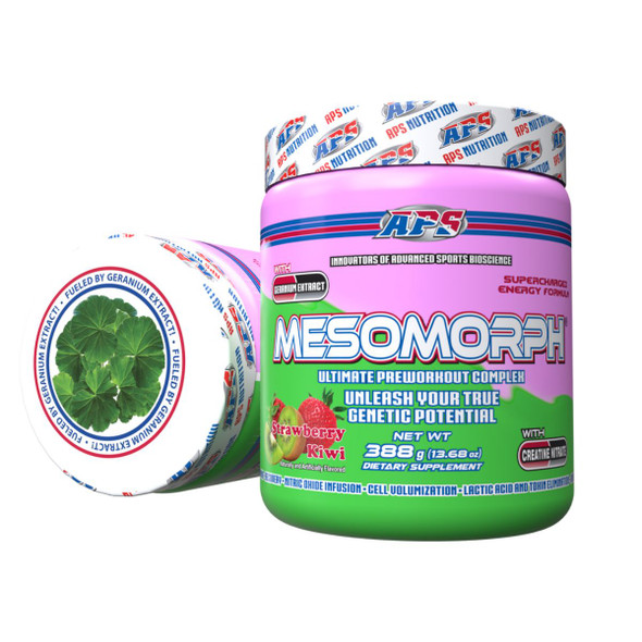 APS Nutrition Mesomorph 25 Servings (New Formula) Pre-Workout APS Nutrition kiwi strawberry  (9797598083)