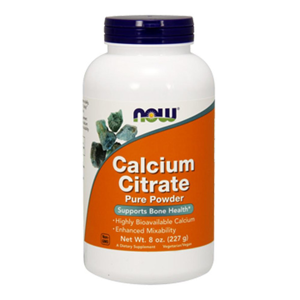  Now Foods Calcium Citrate Powder 8oz 