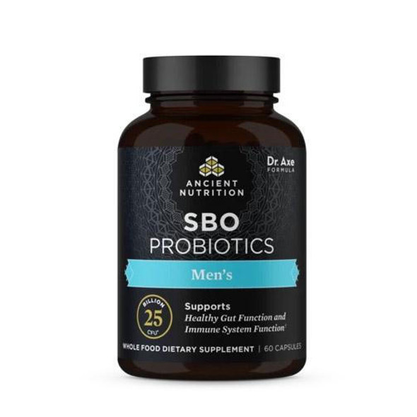  Ancient Nutrition SBO Probiotics Men's 60 Capsules 