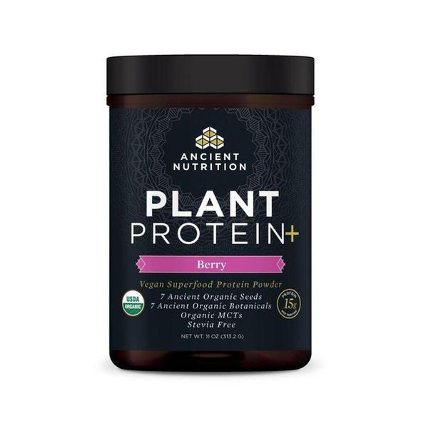  Ancient Nutrition Plant Protein+ 12 Servings 