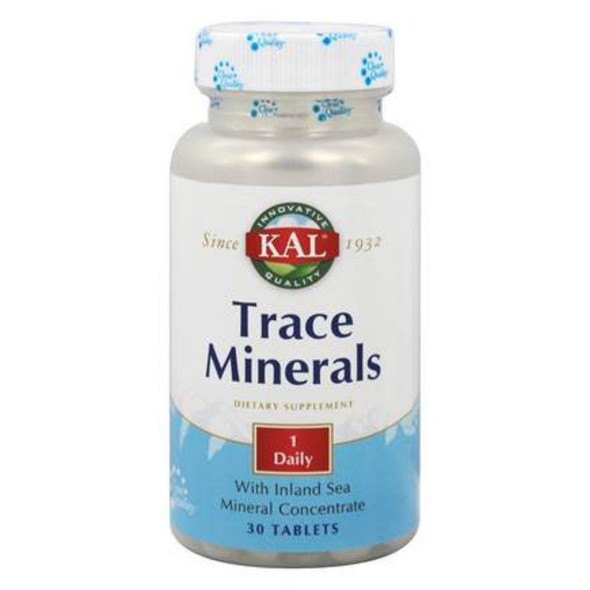  Kal Trace Minerals 30 Tablets 