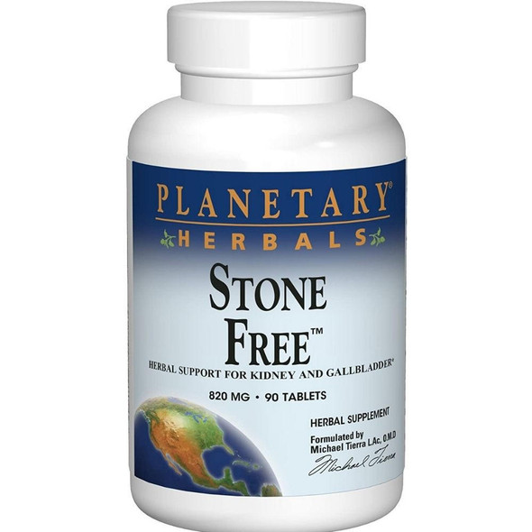  Planetary Herbals Stone Free 820mg 90 Tabs 