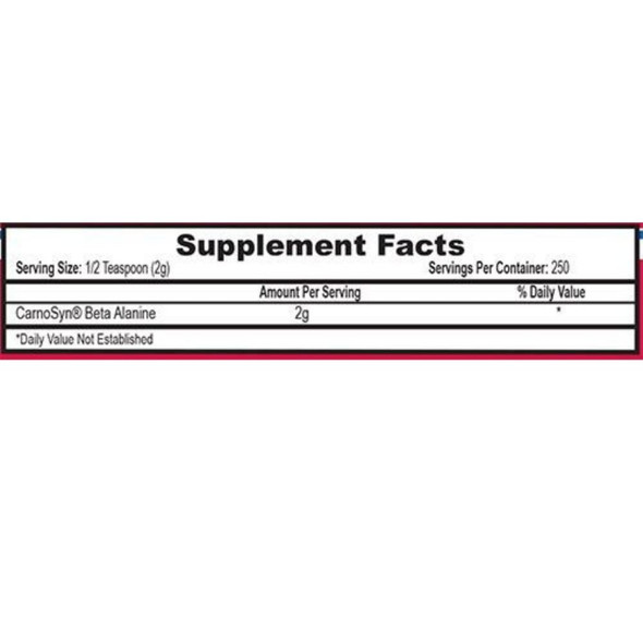 APS Nutrition Carnosyn Beta Alanine 500 Grams Pre-Workout APS Nutrition 