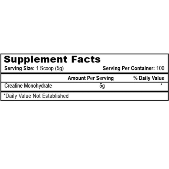 APS Nutrition Creatine Monohydrate 500 Grams Muscle Building APS Nutrition 