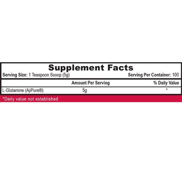 APS Nutrition L-Glutamine 500 Grams Muscle Building Supplement APS Nutrition 