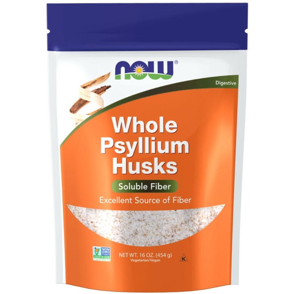  Now Foods Psyllium Husk Whole 1 lb. 
