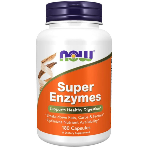  Now Foods Super Enzymes 180 Capsules 