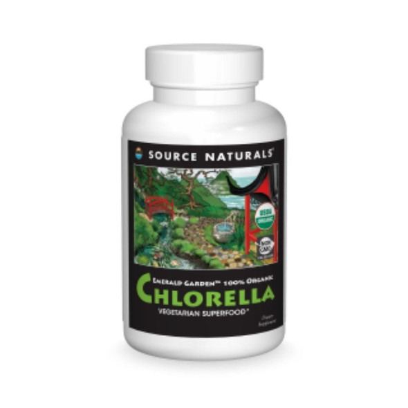  Source Naturals Chlorella 200mg 300 Tablets 