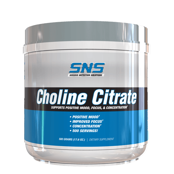  Serious Nutrition Solutions Choline Citrate 500 Grams 